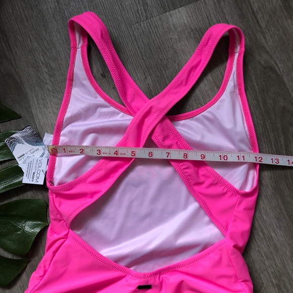 Volcom• Fresh Ink One Piece Electric Pink - Picture 10 of 13
